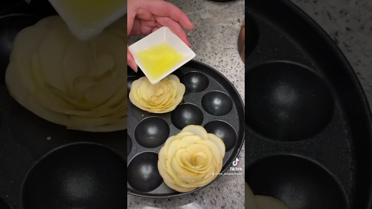 Potato roses 🌹! Come potato lovers I have a bouquet for you &hearts;️
