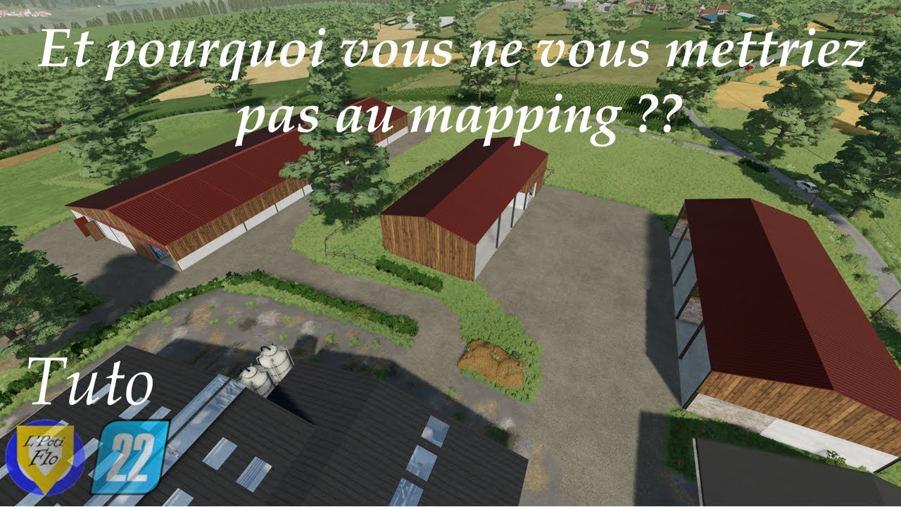 Créer sa propre ferme / Tuto terrafarm / fs22 / Bonus
