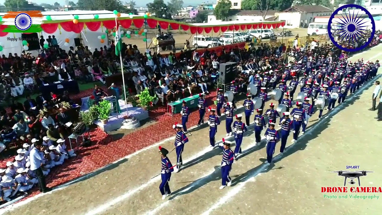 Drone Video, Republic Day 2020, Parade Highlights, Begumganj