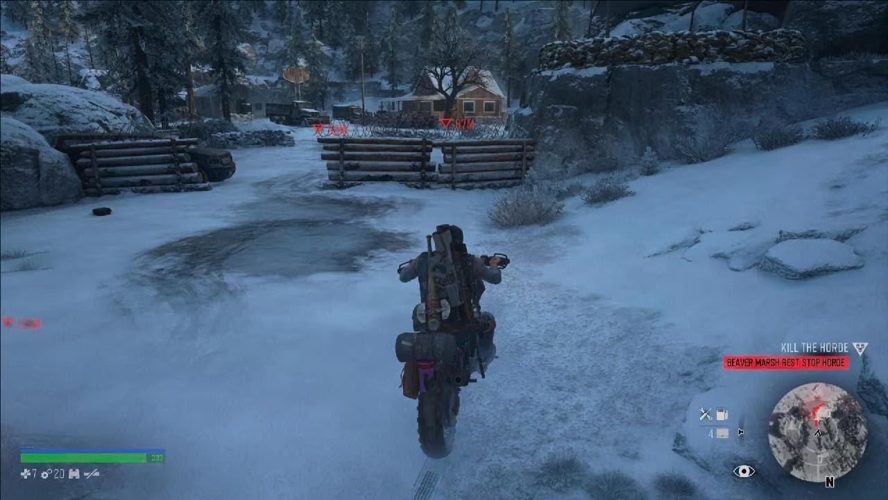 Days Gone: Remastered Beaver Marsh Rest Stop Horde