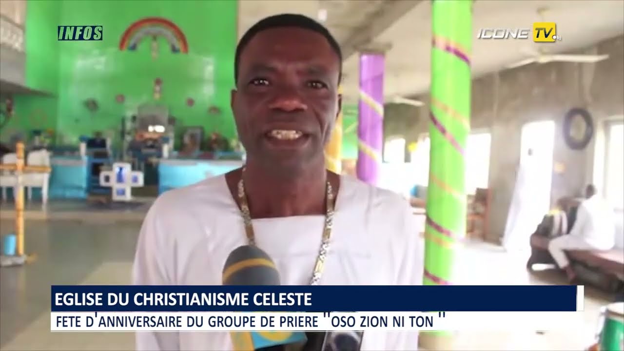 Christianisme Céleste : Fête d'anniversaire du groupe de prière ''Oso Zion ni ton'' de Cotonou