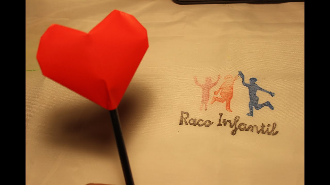 Cómo hacer un corazón hinchable en Origami