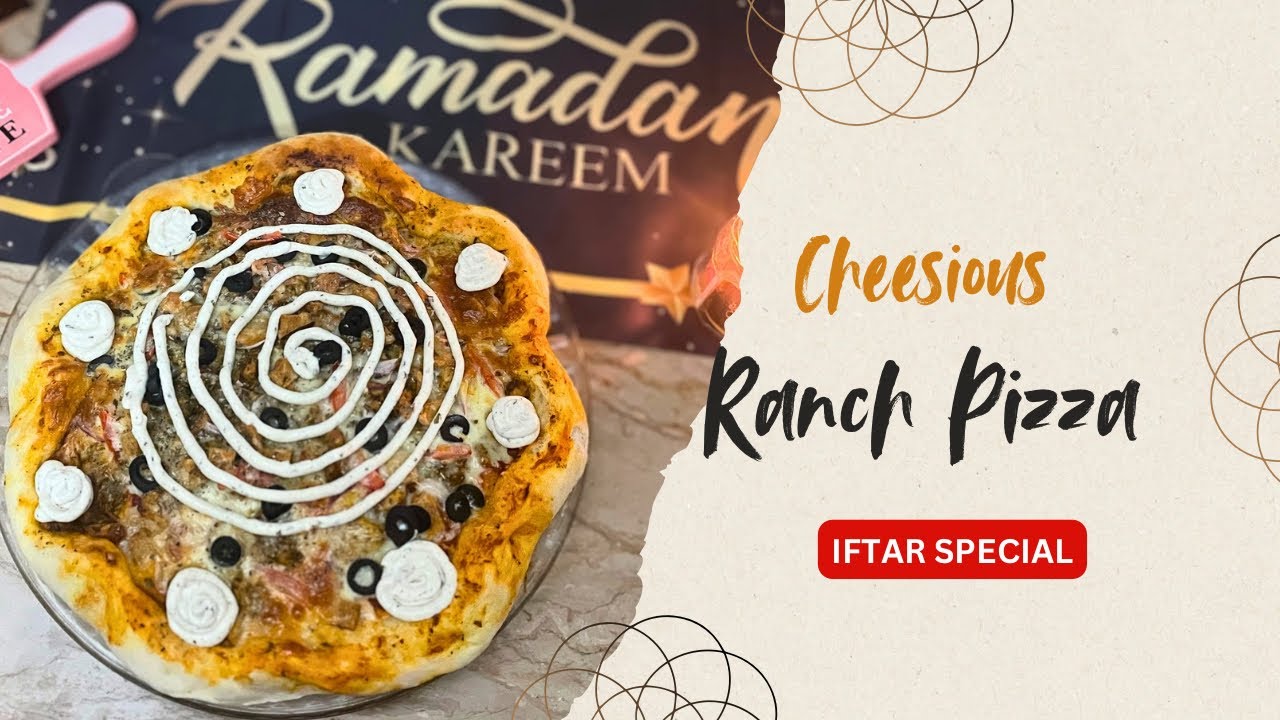 Ranch Pizza Cheesious style 