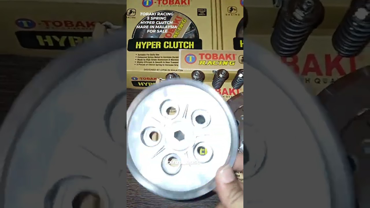 Tobaki racing Hyper clutch #tobaki#malaysia#rxz#rx100#rxking#rx135#racing#2stroke#drag#indonesia#rx