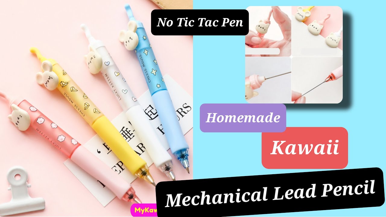 How to make Mechanical Pencil / DIY Lead pencil / Homemade Mechanical Lead Pencil / School Supplies