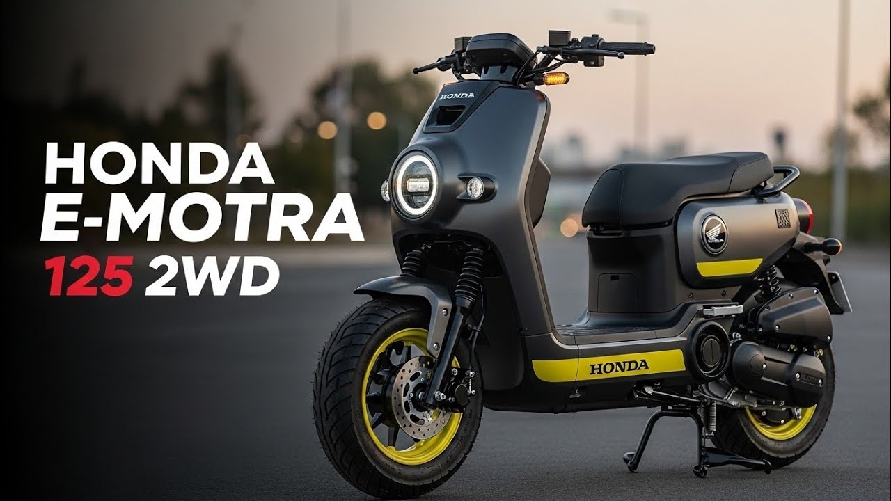 Honda E-MOTRA 125 2WD Breakdown – The Next Generation EV Bike.