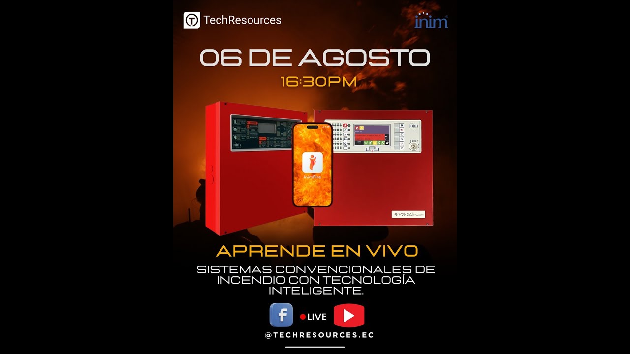 WEBINAR INIM SISTEMAS CONTRA INCENDIOS