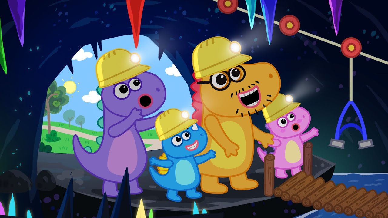 Dino Tales: Journey to the Crystal Cave - Exciting Dinosaur Adventures for Kids #dinotales