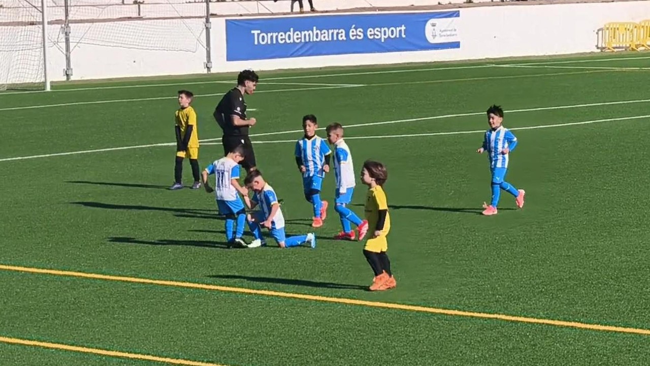 Prebenjamin s7 U.D.Torredembarra vs Sant Pau,16ª Jornada.