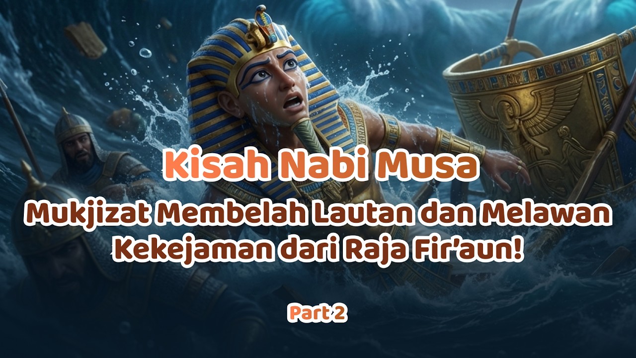 MUKJIZAT TONGKAT AJAIB DAN MEMBELAH LAUTAN! - KISAH NABI MUSA PART 2 - RAMADHAN SERIES | EPS. 14