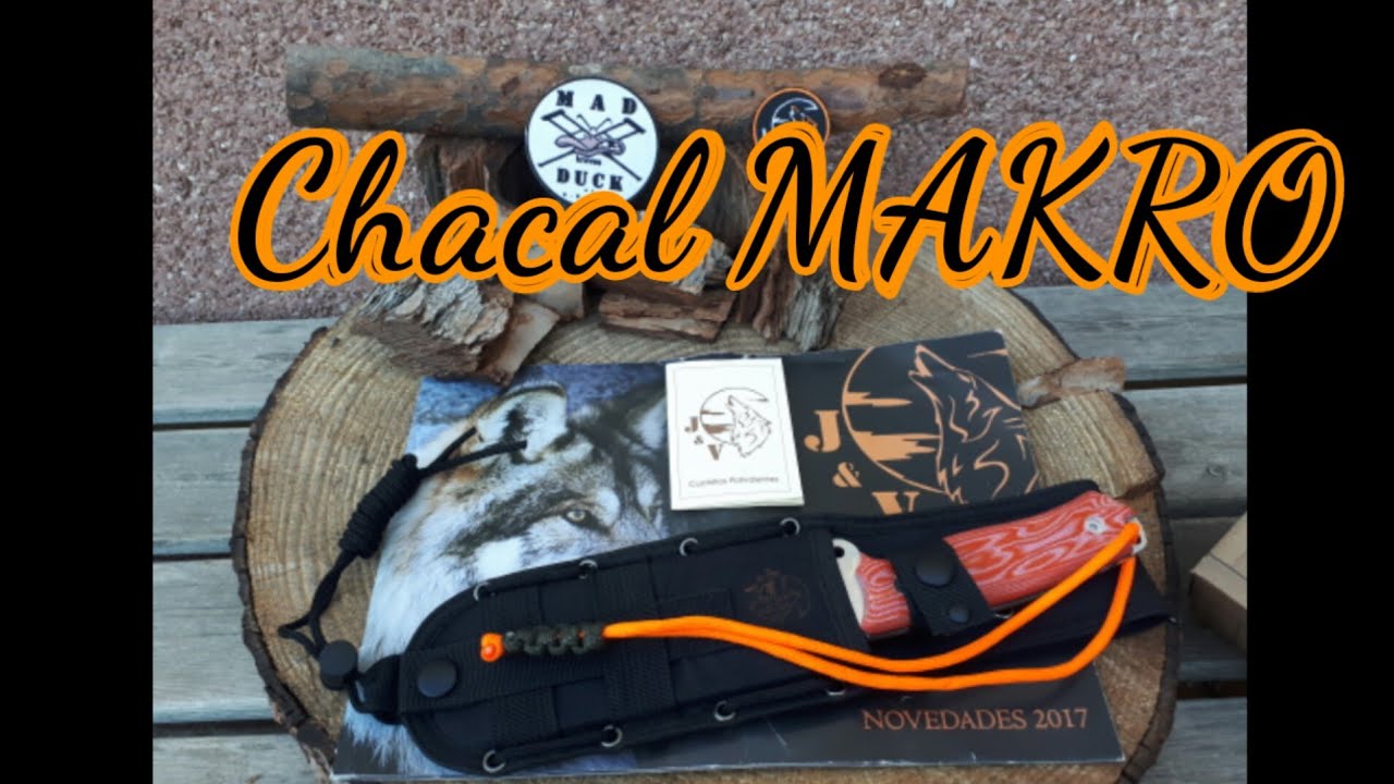 Cuchillos J&V Chacal Makro. Novedad 2017 .Review y primicia en ytb.