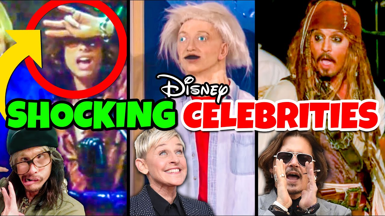 Top 5 Wild Disney Celebrity Moments & their Disney Rides- Disney World & Disneyland