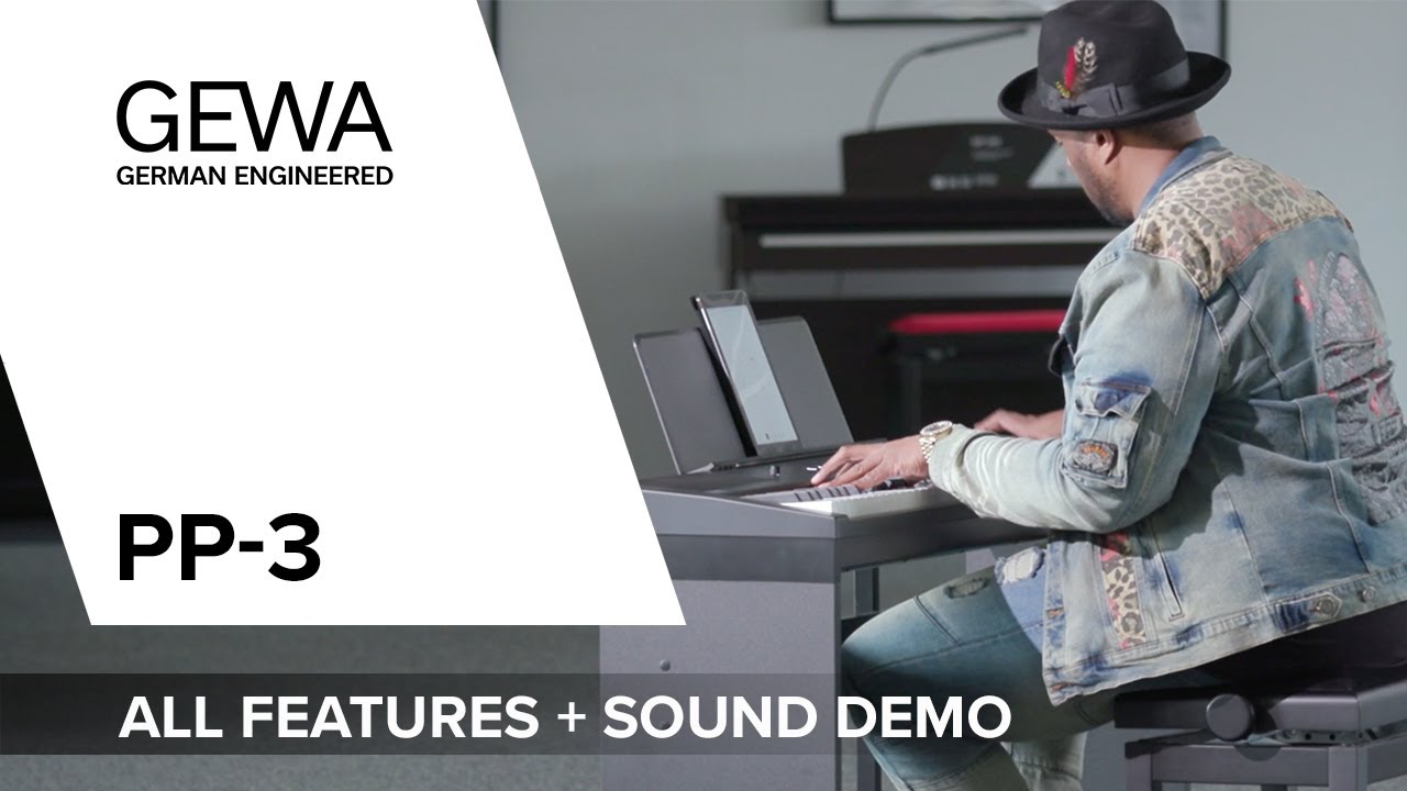 SOUND DEMO 🎹 Introducing the new GEWA PP-3 performed by Eric Moore