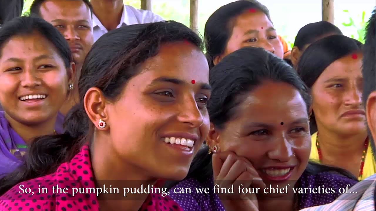 Suaahara - Demonstrating Nutritious Food Preparation