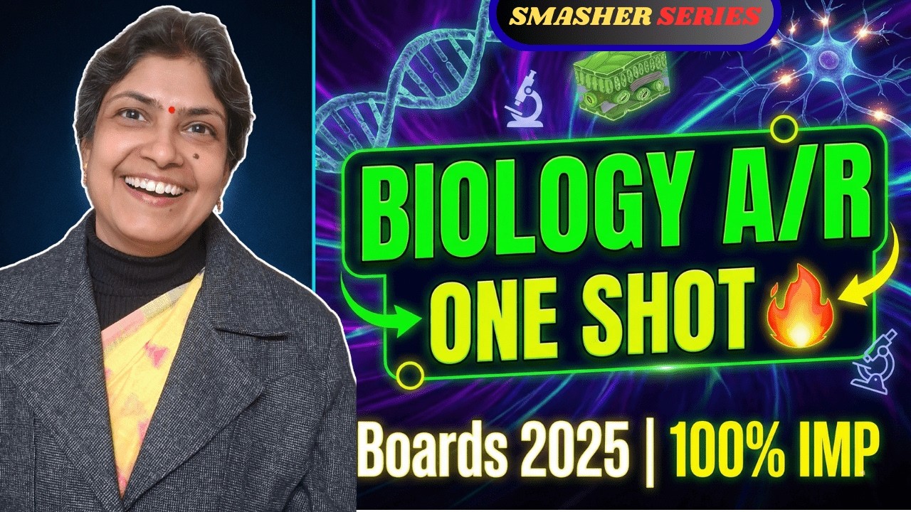 Most Important Assertion&ndash;Reasoning Questions Class 10 Biology | Full Revision | Swarnima