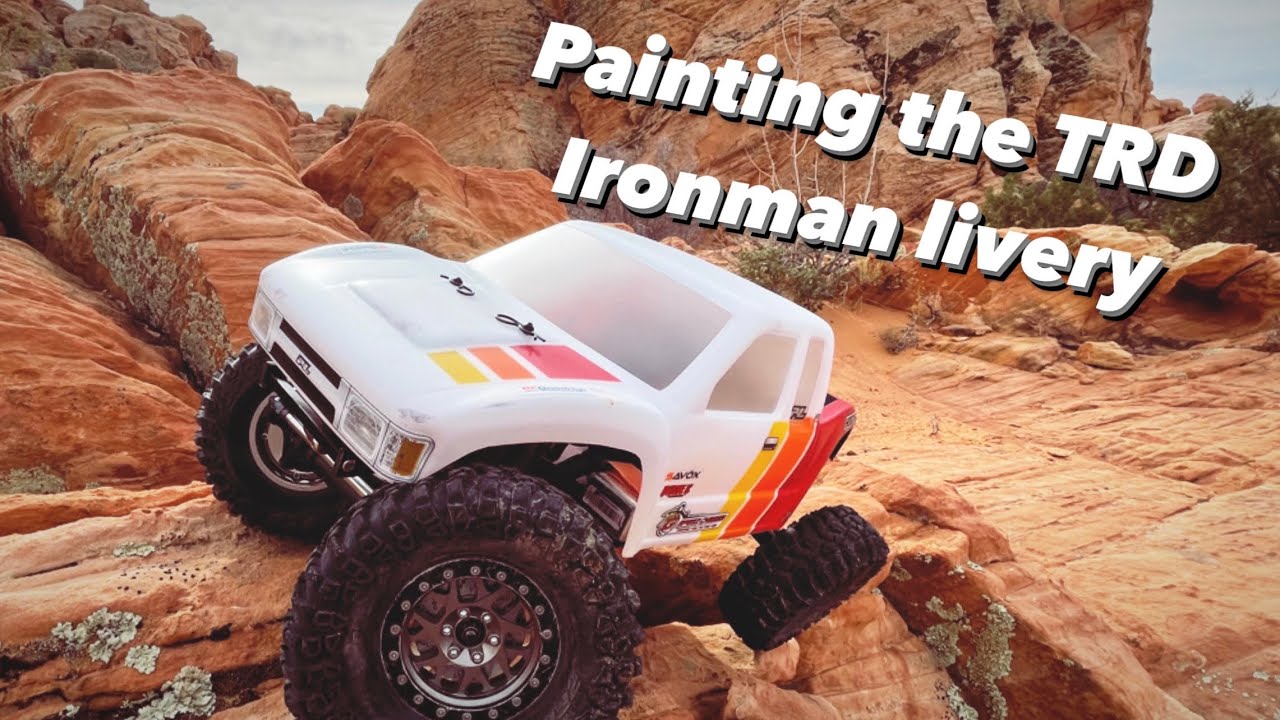 How To Paint the TRD Ironman paint scheme, and how I messed it up!