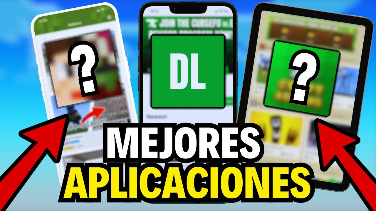 5 MEJORES APPS GRATIS Para DESCARGAR Addons de MINECRAFT 2025