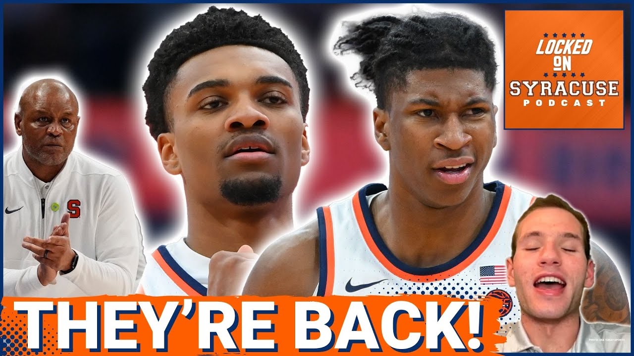 REACTION: JJ Starling & Donnie Freeman RETURN to Syracuse Basketball; What's Next for Adrian Autry?