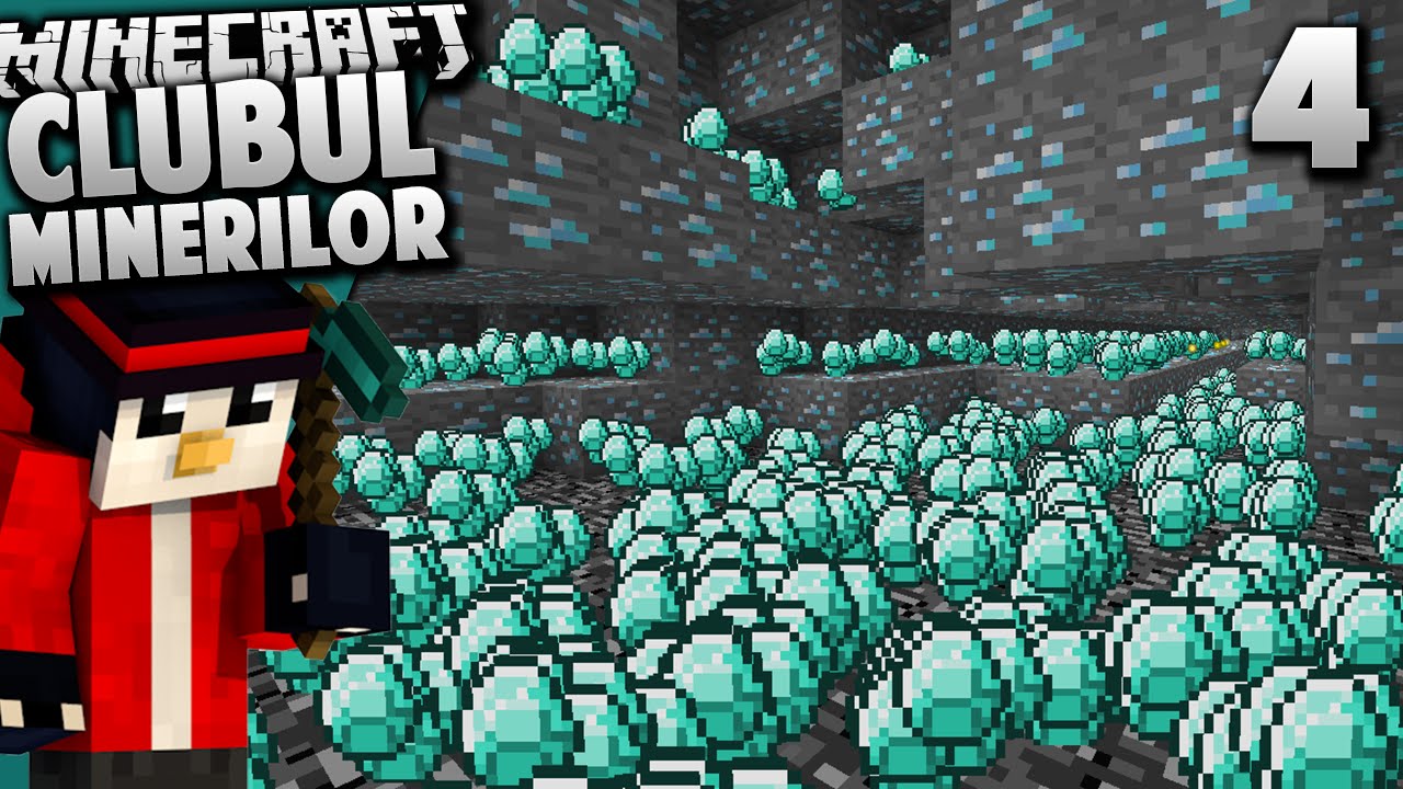 Clubul Minerilor - Minecraft SMP - Am Gasit DIAMANTE! [Ep.4]