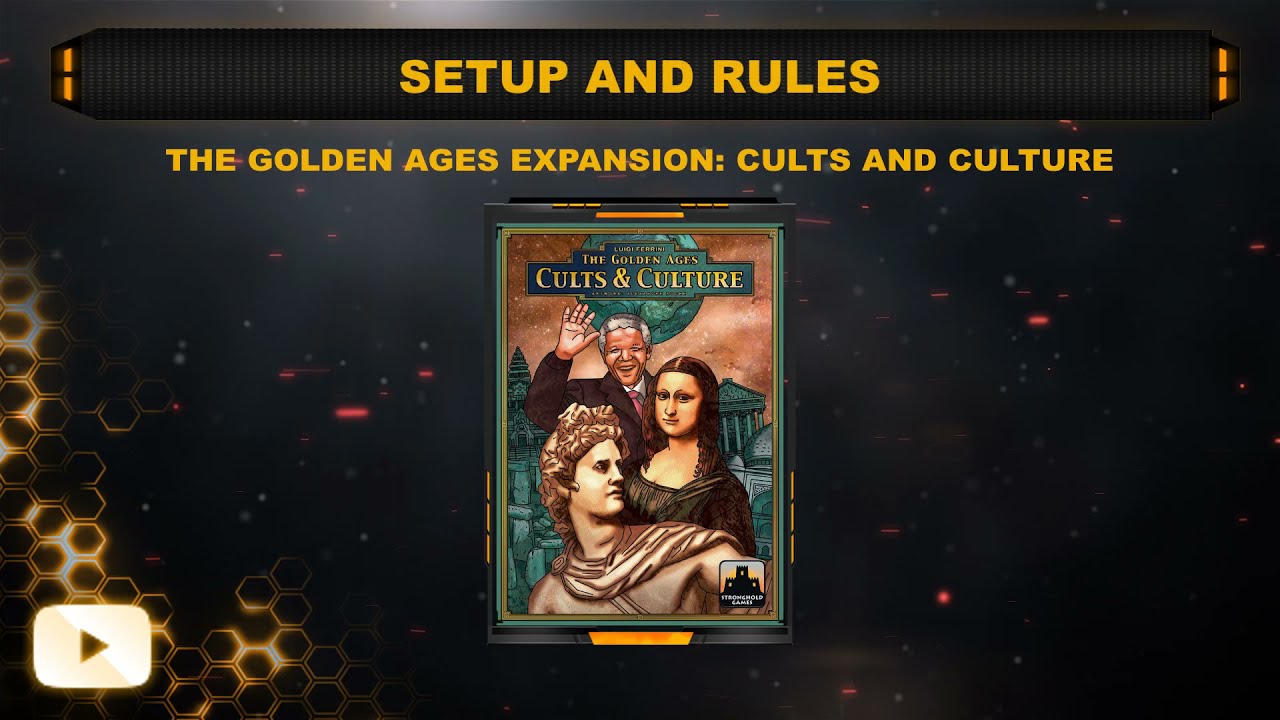The Golden Ages Cults and Culture Expansion ... Setup and Rules by the Crabby Dice