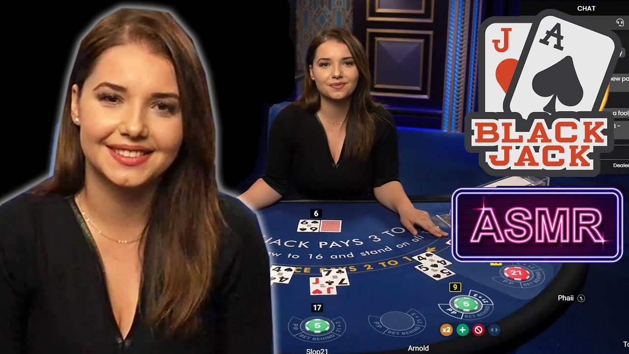 Unintentional ASMR | The CUTEST blackjack dealer soothes you to sleep with her majestic voice