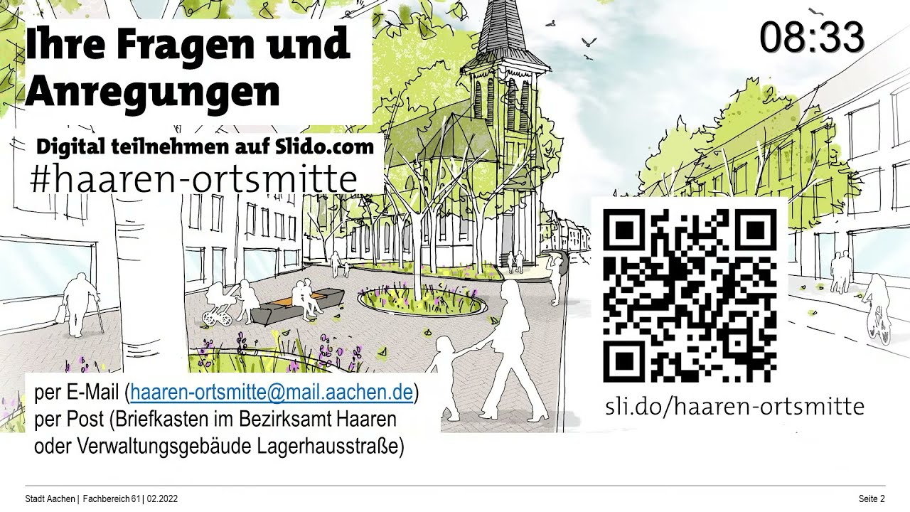 Umgestaltung Alt-Haarener Straße / Kirchenumfeld rund um St. Germanus
