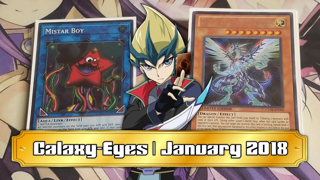 STAR OF THE SHOW!! + KILLER COMBO?! Yu-Gi-Oh! Galaxy-Eyes Deck Profile | January 2018