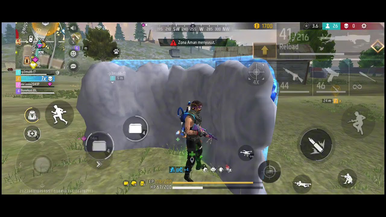 KITA DI TANDAIN TAPI MUSUHNYA YANG RATA !!! - FREE FIRE INDONESIA 