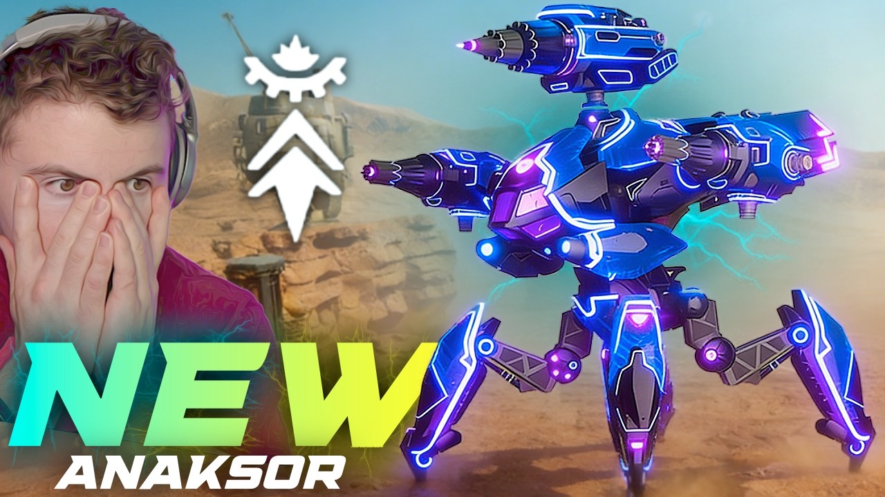 NEW Anaksor Is HERE... And WAY More Overpowered Than We Thought - Live Server | War Robots