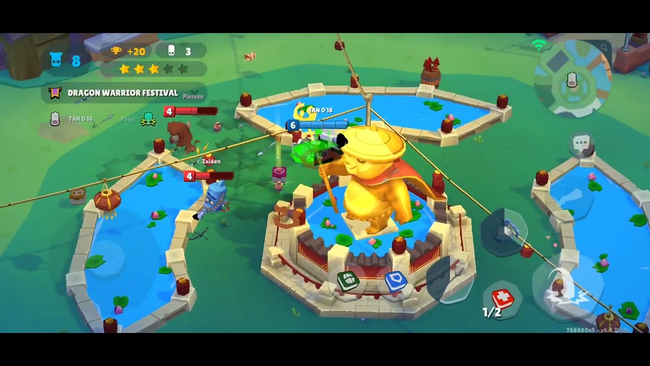 #zooba #p o character is  new update for #tokyo #crazyboy 