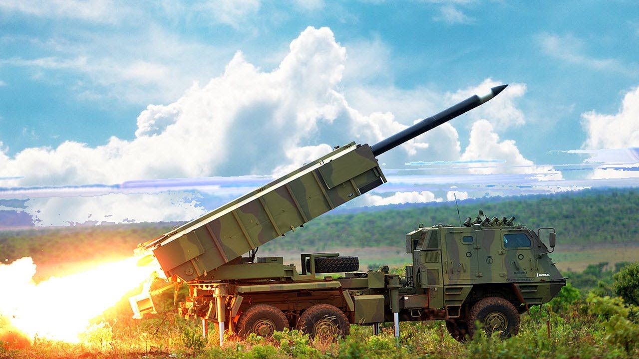 ASTROS-II MK6 MLRS Brazilian Army Rocket Artillery &bull; BRAZIL