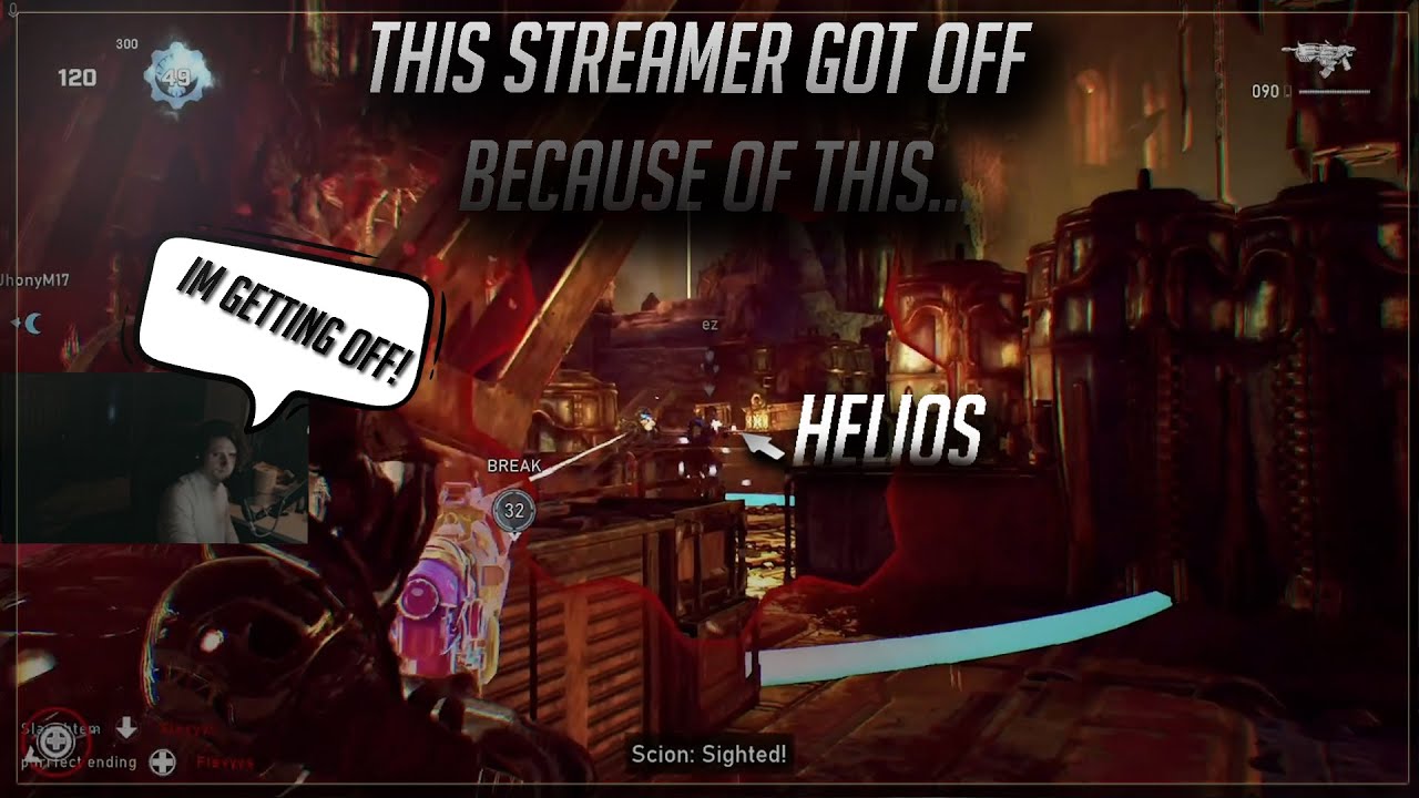 Gears 5 - WE MADE THIS STREAMER END STREAM BECAUSE OF THIS... (SWEATY RANKED CONTROL)