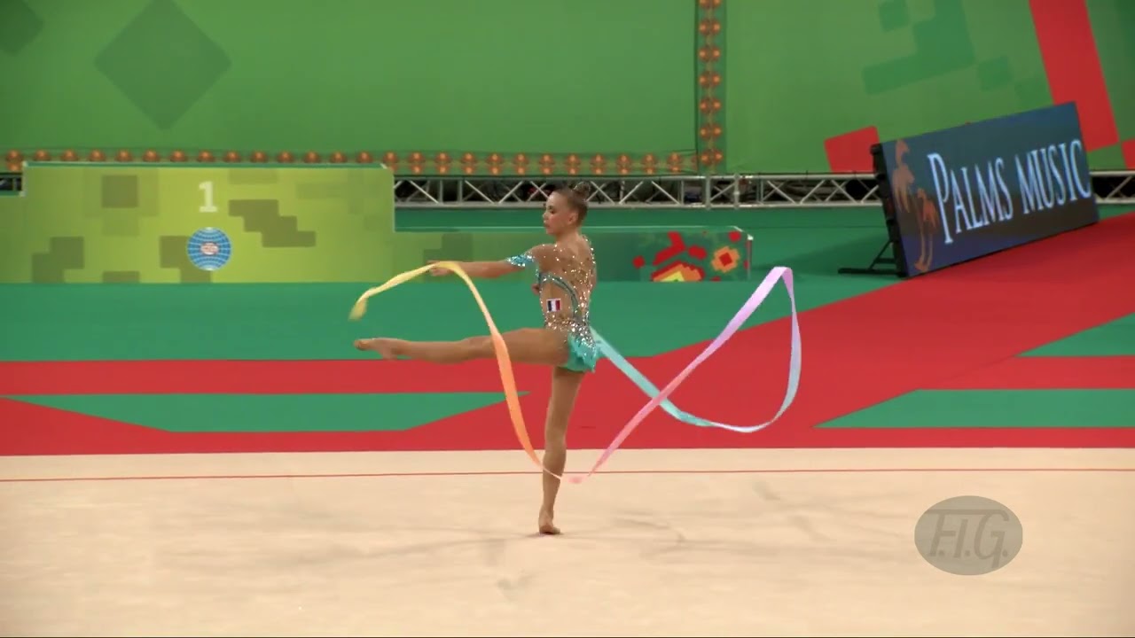 KARBANOV Helene (FRA) - 2022 Rhythmic Worlds, Sofia (BUL) - Qualifications Ribbon
