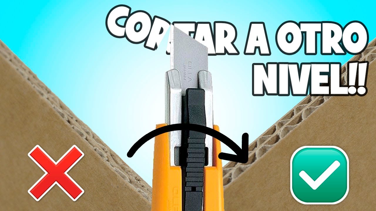 C&Oacute;MO CORTAR CART&Oacute;N DE FORMA PERFECTA PARA TUS MANUALIDADES