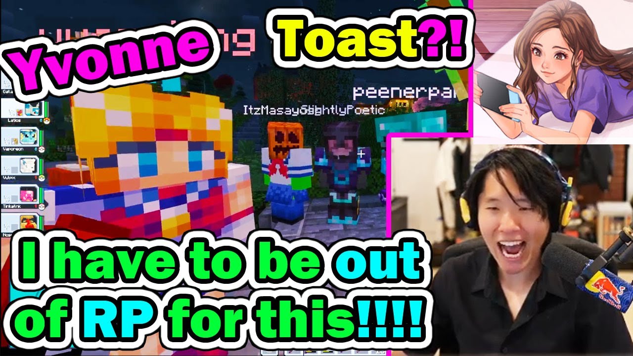 Toast Had to Break his RP to Yell at Yvonnie in Cobblemon