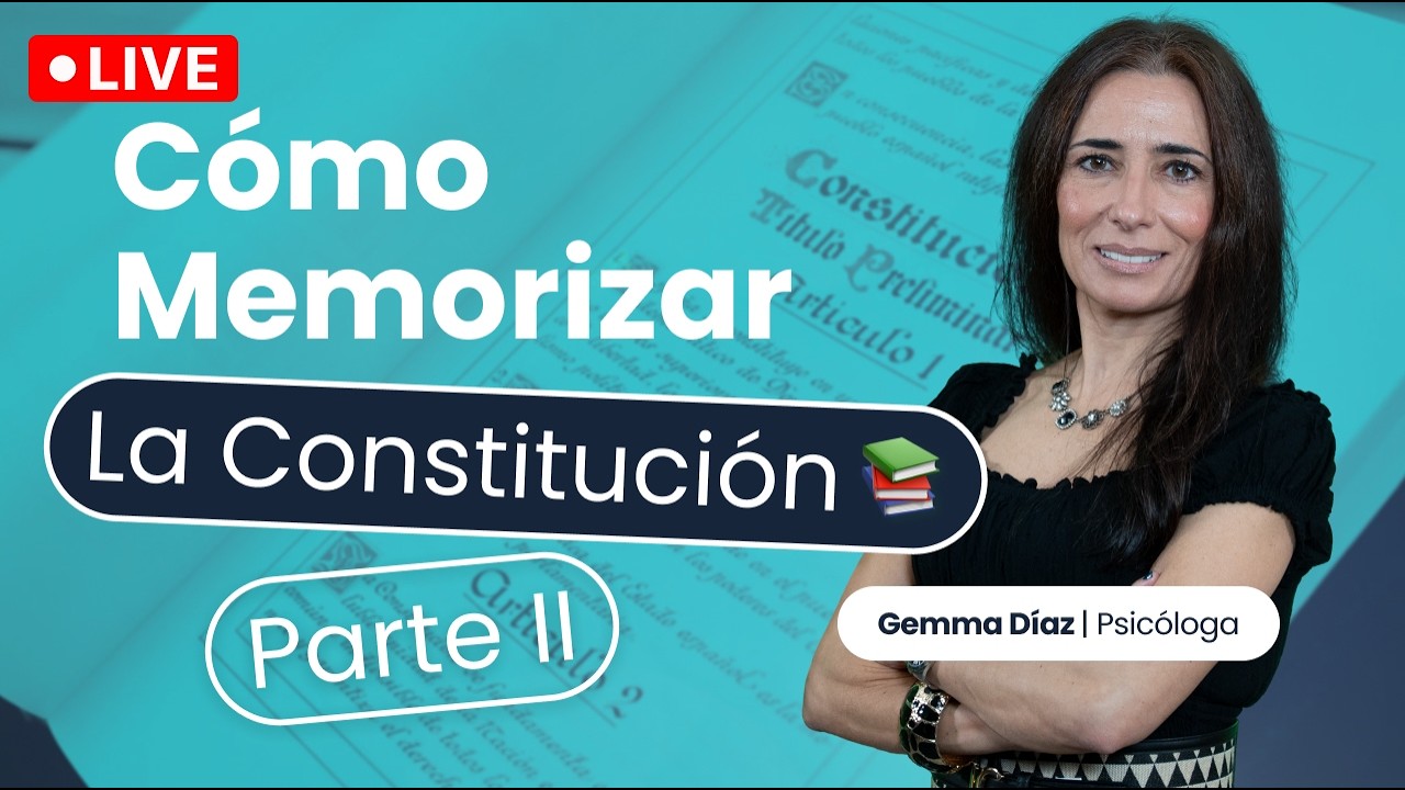 Mnemotecnia para la Constitución Española (Parte 2) : trucos y estrategias para no olvidarla