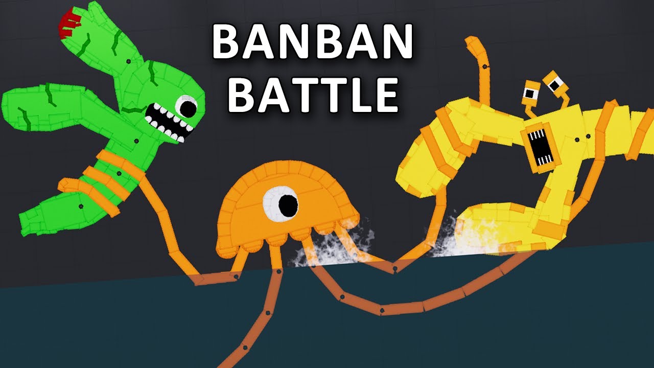 STINGER FLYNN vs NIBBLER and JUMBO JOSH - Garten Of Banban 3 - People Playground