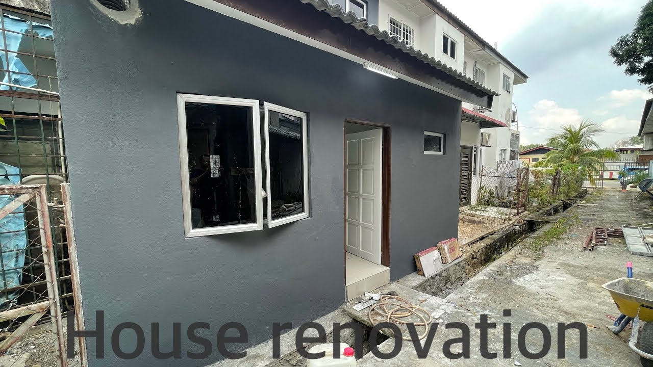 Kontraktor sambung dapur rumah teres