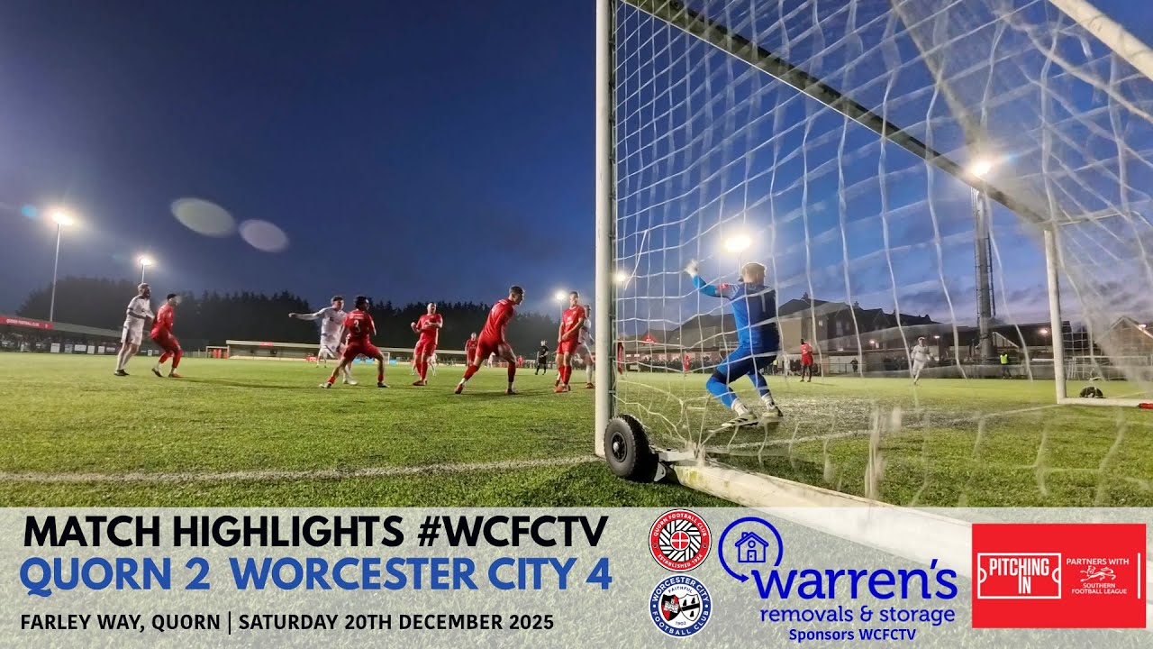 Quorn 2 Worcester City 4 | Pitching In Southern Premier League Central Division