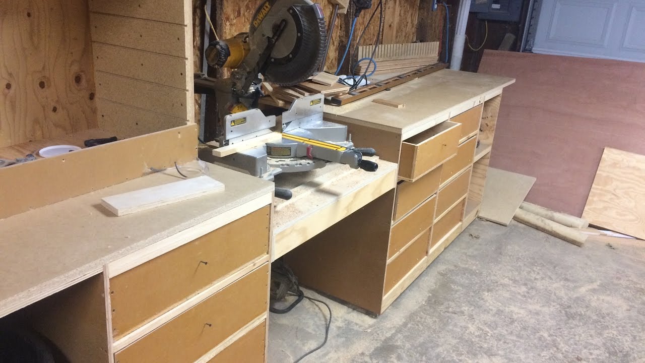 Miter saw station build (Part 1)