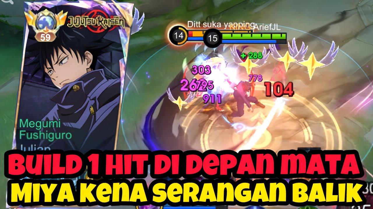 JULIAN 5RIBU MATCH UNJUK TARING DI DEPAN MUSUH TENGIL - Top Global Julian 