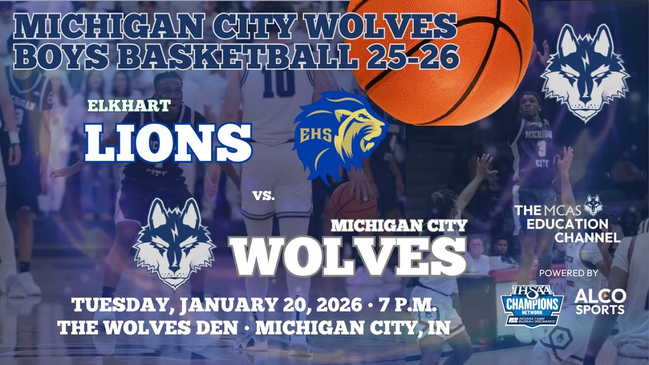 Michigan City High School Boys Basketball vs Elkhart High School