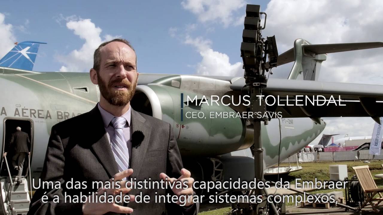 Embraer Defense Systems at the Farnborough Airshow 2016