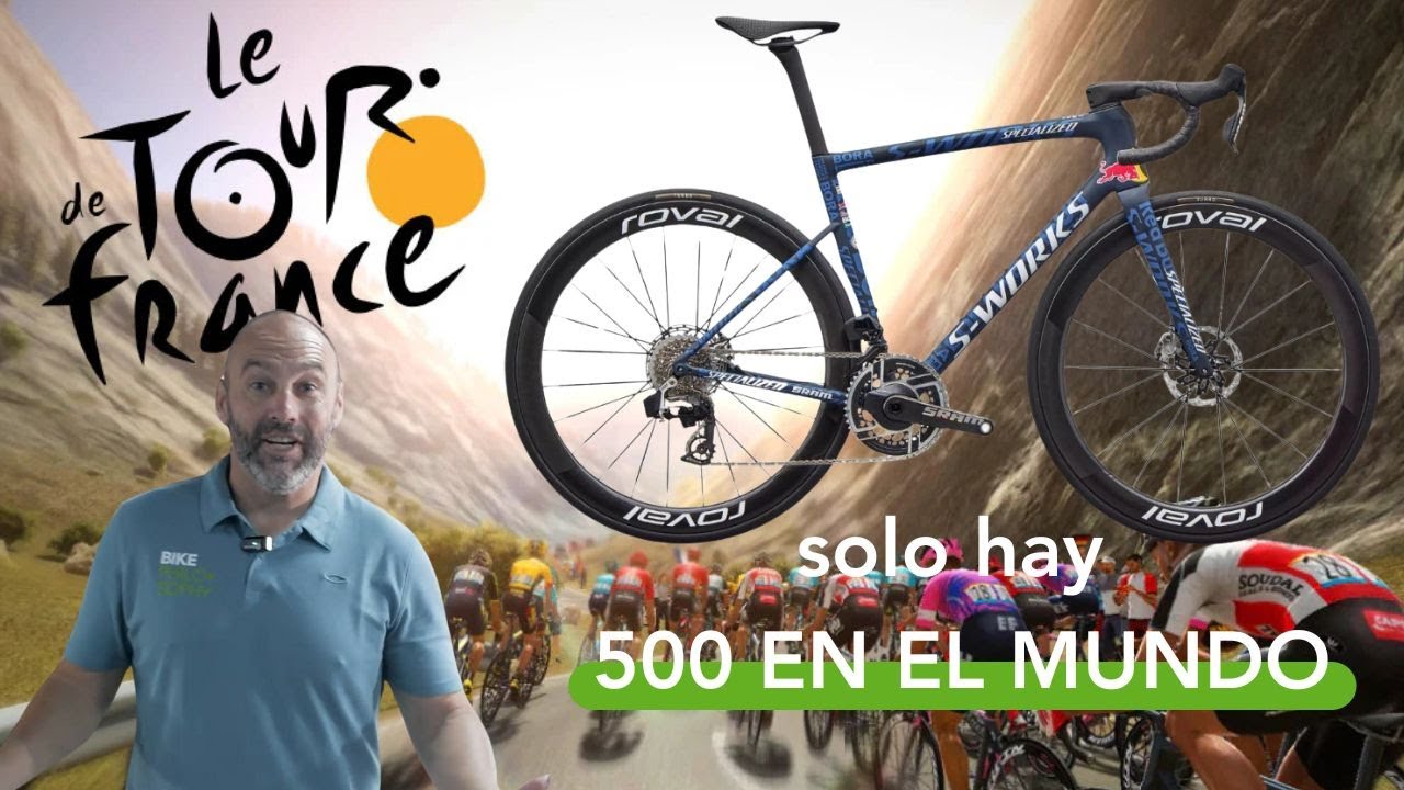Sólo 500 en el Mundo: La Tarmac SL8 PRO del Red Bull BORA para este TOUR DE FRANCE