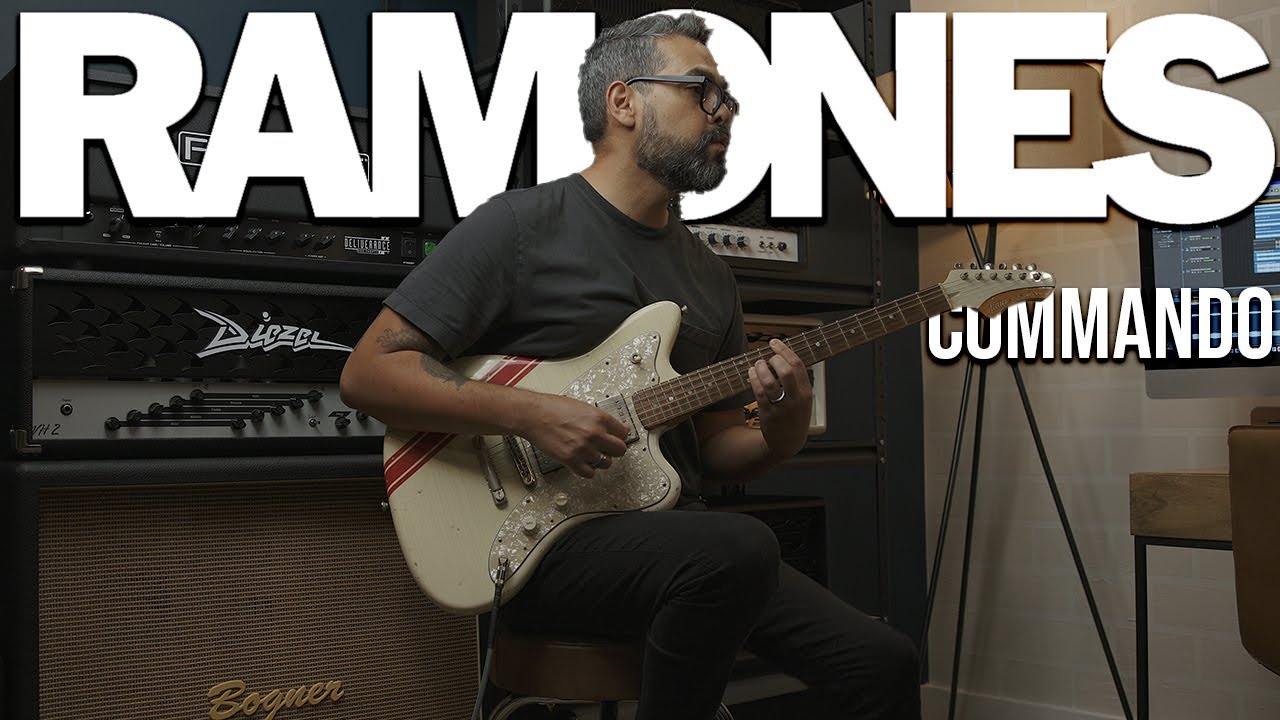 Ramones - Commando (Guitar Cover)