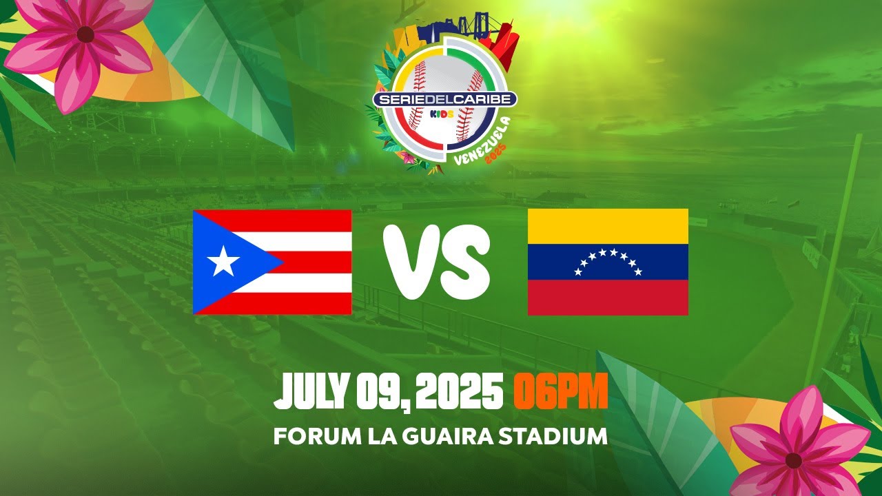 Puerto Rico vs Venezuela - Serie del Caribe Kids 2025