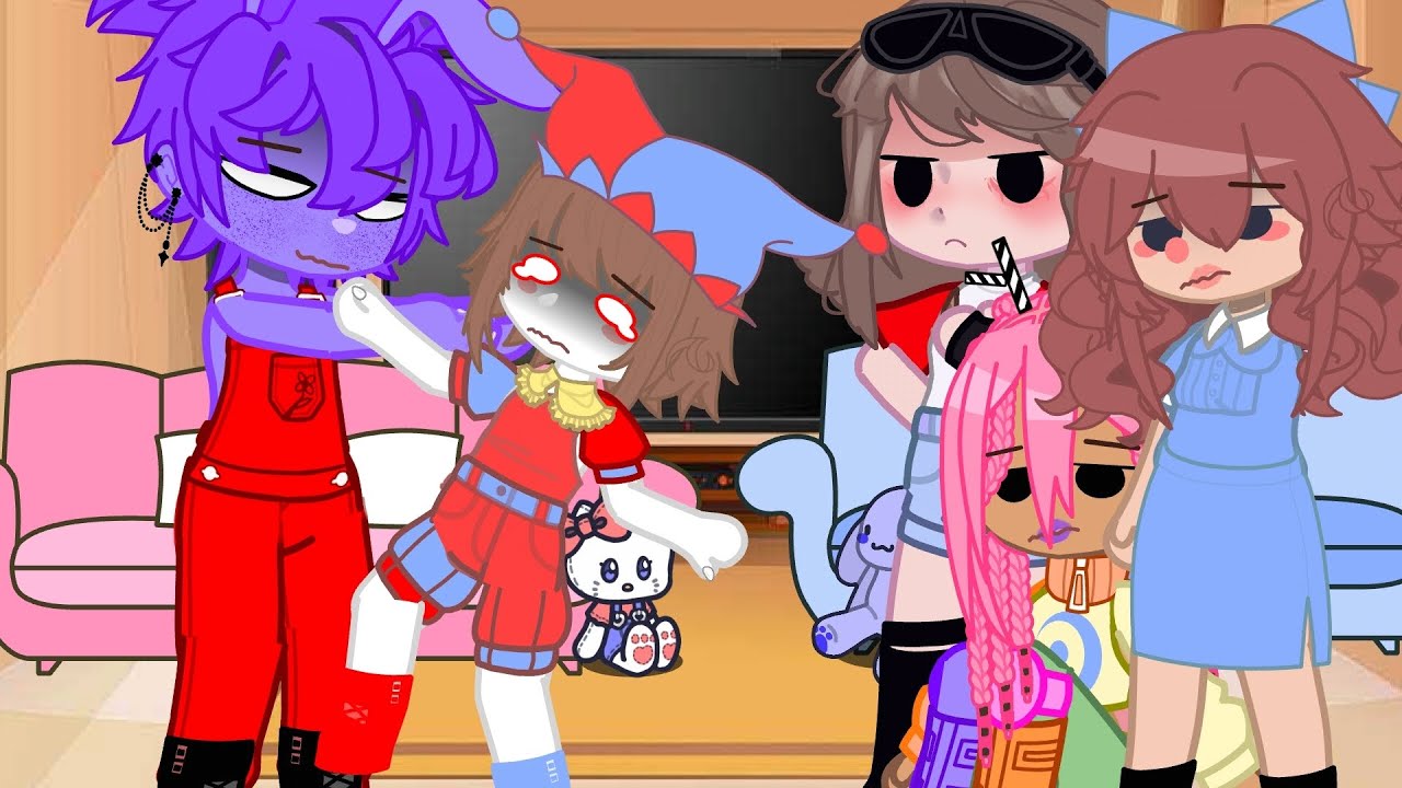 the amazing digital circus react to pomni ( no ship's except for c x m)