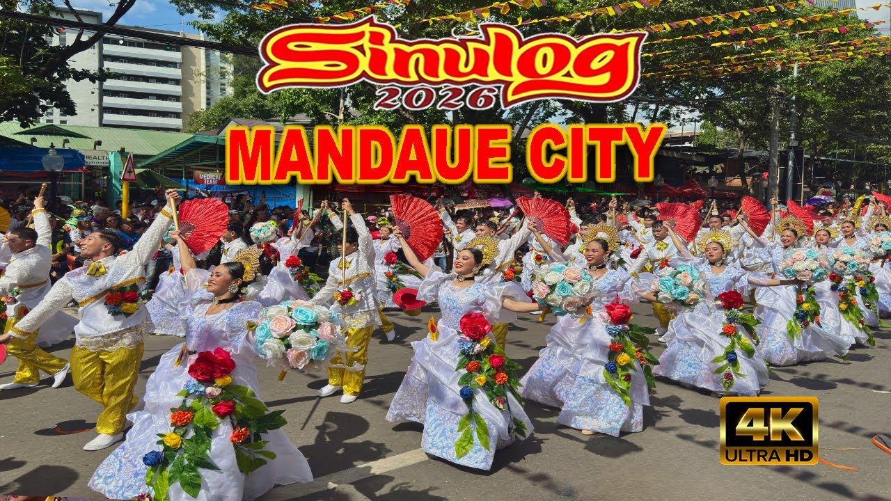 SINULOG FESTIVAL Grand Parade 2026: MANDAUE CITY  Street Dancing Performance