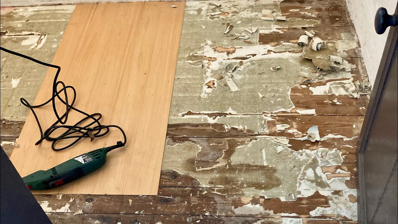 Comment Enlever #colle lino Néoprène décoller #parquet et plancher moquette sols vinyle #diluant