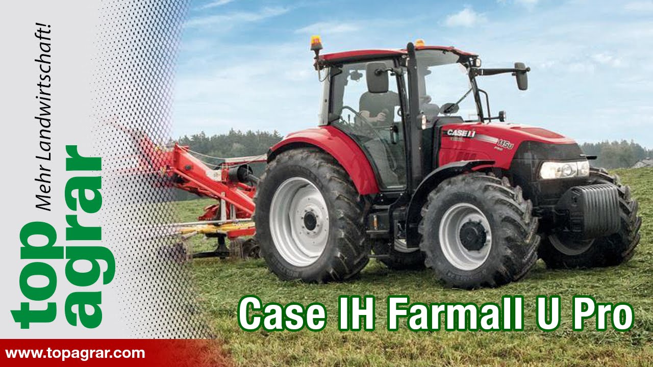 2/8 Case IH Farmall 95 U Pro - top agrar Schleppertest 2014
